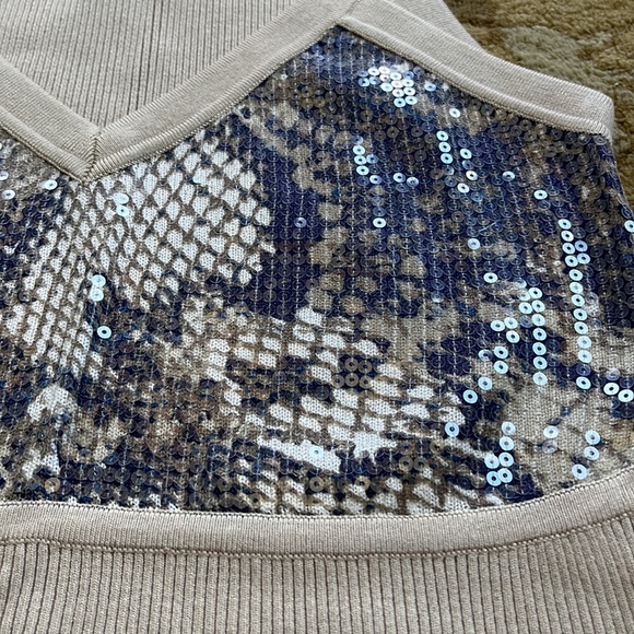 Cache Sequined Tank - Picture 2 of 6